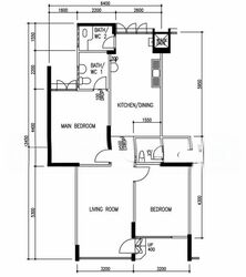 Blk 283 Tampines Street 22 (Tampines), HDB 3 Rooms #518707081